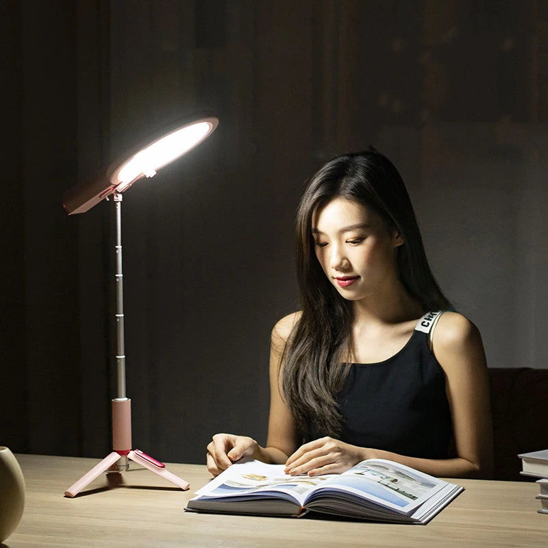 Professional Makeup Beauty Live Selfie Ring Light with Tripod and Mobile Phone Holder Trendy Professional Makeup Beauty Live Selfie Ring Light with Tripod and Mobile Phone Holder